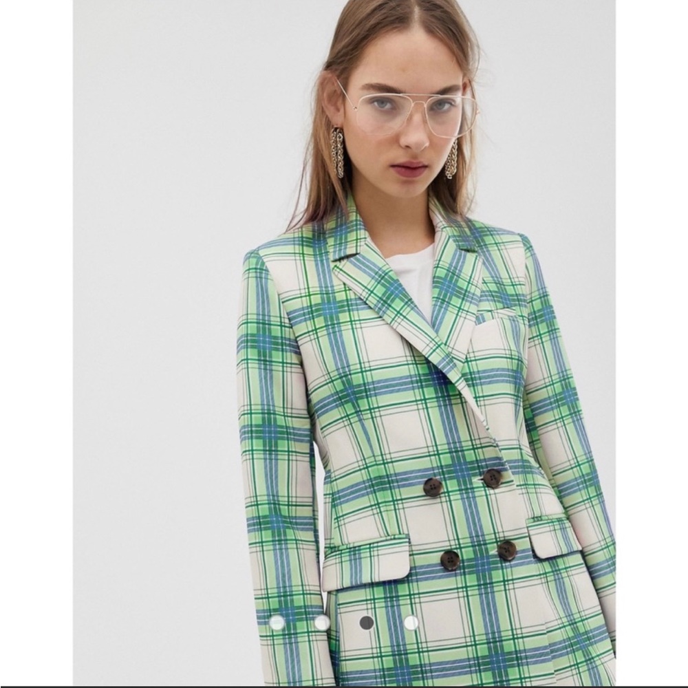 ASOS Plaid Blazer - Picture 2 of 5